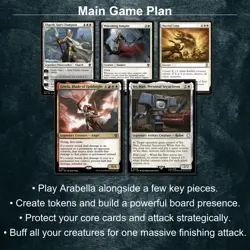 Arabella Abandoned Doll Boros Go Wide Magic Gathering Commander MTG Deck EDH - Image 2