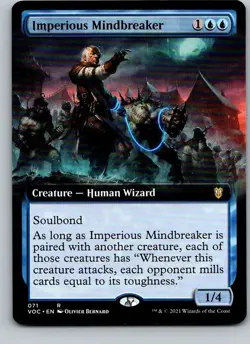 Imperious Mindbreaker (Extended Art) Commander: Innistrad: Crimson Vow Regular - Image 1