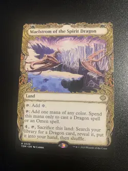 MtG Tarkir: Dragonstorm Maelstrom of the Spirit Dragon #326 Showcase Non-Foil - Image 1