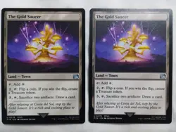 The Gold Saucer Final Fantasy Regular (U0279) MTG X 2 - Image 1
