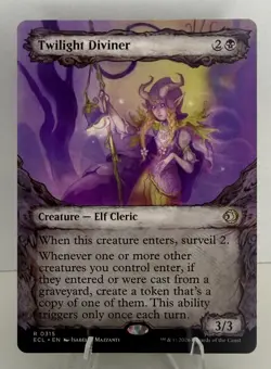 Twilight Diviner (Showcase) Lorwyn Eclipsed Regular - Image 1