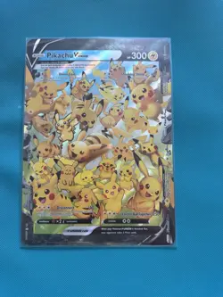Pikachu V-UNION Jumbo Card Pokemon TCG Celebrations - Image 1