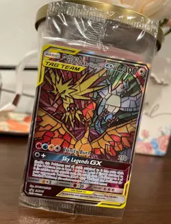 SEALED Pokemon TCG Moltres & Zapdos & Articuno GX SM210 Sm Holo Promo NM - Image 1