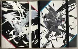 Pokemon Black Bolt White Flare MASTER BASE Sets. Pack Fresh, Sleeved In Binders! - Image 1