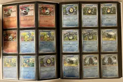 Pokemon Black Bolt White Flare MASTER BASE Sets. Pack Fresh, Sleeved In Binders! - Image 4