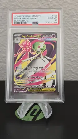 2025 POKEMON MEG EN-MEGA EVOLUTION ULTRA RARE #159 MEGA GARDEVOIR EX PSA 10 - Image 1