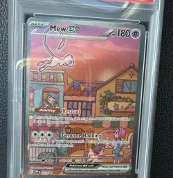 Pokemon TCG 2023 Pokemon SVP En Mew ex 151 Ultra-Premium Coll #053 PSA 8 - Image 3