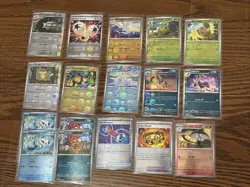 Pokemon Black Bolt & White Flare Pokeball Reverse Holo Lot 25 BB & 17 WF 42 NM - Image 1