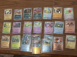 Pokemon Black Bolt & White Flare Pokeball Reverse Holo Lot 25 BB & 17 WF 42 NM - Image 3
