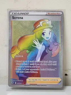 Serena (Secret) 207/195 Swsh12: Sword & Shield - Silver Tempest Holo Pokemon TCG - Image 1