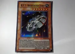Yugioh B.E.S. BEDECKTER KERN , soi-de013 Super Rare deutsch Excellent - Image 3