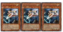 Yugioh- 3X Lord British Space Fighter - Rare - Unlimited - SOVR-EN035 - LP - Image 1