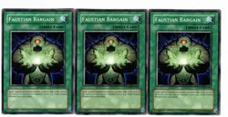 Yugioh- 3X Faustian Bargain - Common - Unlimited - SOVR-EN062 - Near Mint - Image 1