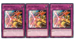 Yugioh- 3X United Front - Rare - 1st Edition - GENF-EN075 - Near Mint - Image 1