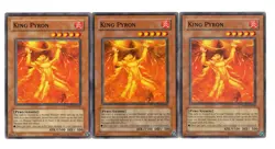 Yugioh- 3X King Pyron - Common - Unlimited - TAEV-EN026 - Light Play - Image 1