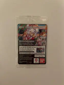 ONE PIECE Card Game Monkey D. Luffy SEALED College Basketball US Voyage Promo - Image 2