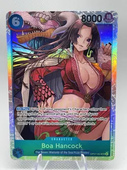 Boa Hancock - OP07-051 - SR - Foil One Piece Card Game - Image 2