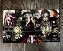 O-P OPCG TCG CCG Pad Dracule Mihawk Shanks Playmat Trading Card Game Mat & Bag - Image 1