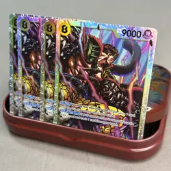 Eustass "Captain" Kid Playset - OP10-112 x4 - PRB02 Reprint - One Piece TCG Card - Image 1