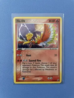 Ho-Oh 27/115 Holo Rare Unseen Forces Pokemon Card - Lightly Played - Image 1