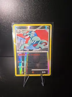 Pokemon TCG 2009 Platinum Salamance Holo Card 8/99 Reverse Holo - Image 1