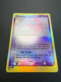 Slowpoke 45/95 EX Team Magma vs Team Aqua Pokemon Card Reverse Holo LP+ - Image 2