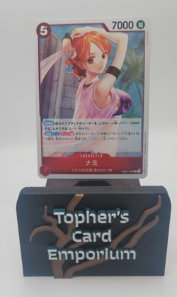 Nami - Foil - One Piece Card Game - Heroines Edition - Japanese - EB03-006 R - Image 1