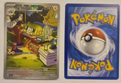 Charjabug 169/162 Illustration Rare Temporal Forces Pokemon TCG & Bonus Card - Image 1