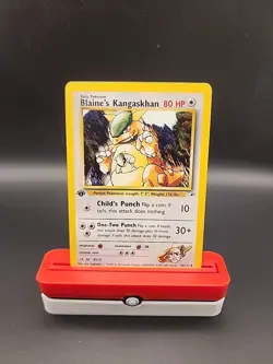 Pokemon TCG Blaine's Kangaskhan Gym Heroes 36/132 1st Edition Regular Card - Image 1