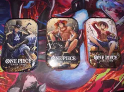 SEALED - One Piece Tin Set Vol.2 - 3 Promo cards - 6 Packs OP13 - Image 1