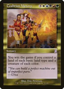 MTG x1 COALITION VICTORY 1x NM-MINT Time Spiral Timeshifted TSB #91 EDH Magic - Image 1