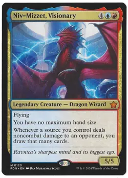Niv-Mizzet, Visionary Foundations FDN 123 MTG Regular Mythic - Image 1
