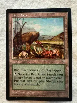 MTG - Bad River - NM/NM+ - Mirage - Uncommon - English - Regular - Image 1