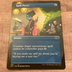 Spell Pierce - Borderless C MTG Double Masters 2022 M/NM, English x1 - Image 1