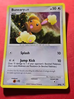 2007-09 Pokemon Diamond and Pearl Black Star Promos #DP06 Buneary, Holo, cd7 - Image 1