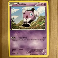 1x - Gothita - 70/113 - Common LP, English Pokemon Legendary Treasures - Image 1