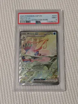 Milotic EX SIR 2024 Pokemon PSA 9 Surging Sparks 237/191 237 - Image 1