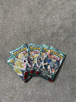 Pokemon TCG Journey Together Booster Pack x5 - RETAIL PRICE ⭐ - Image 1