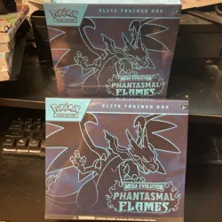 Pokemon TCG Phantasmal Flames Elite Trainer Box ETB (LOT Of 2) - Image 1