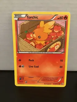 Torchic RC5/RC25 Holo Common Pokemon Legendary Treasures Radiant Collection - Image 1