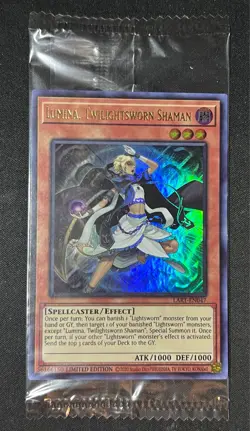 Lumina, Twilightsworn Shaman LART-EN047 Lost Art Promo Yu-Gi-Oh Limited Sealed - Image 1