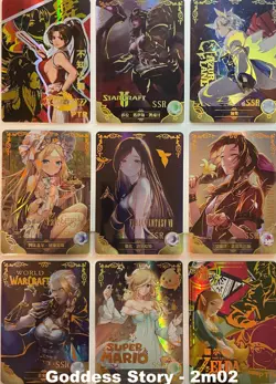 🔥 2m02 [Pick Your Card 1 - 100] Goddess Story Waifu Anime Doujin Cards 🔥 - Image 1
