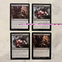 Magic the Gathering MTG Inquisition Of Kozilek Playset Of 4 Cards - Image 1