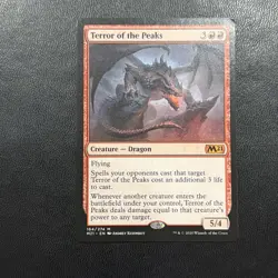MTG 1x Terror of the Peaks 164 Core Set 2021 M21 Magic the Gathering Card x1 NM - Image 1