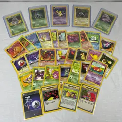 Pokemon Team Rocket -- 34 Card Lot! Rare! Uncommon! Common! - Image 1