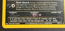 Murkrow 1st Edition 23/111 Neo Genesis Card MP - Image 3