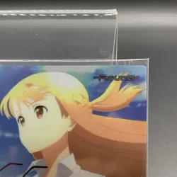 Asuna SAO Sword Art Online Alicization Wafer card 2017 #005 Bandai Japan - Image 3