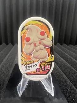 Alcremie Pokemon Mezastar Card Token Tag 3-2-069 Energy 112 Mezasuta Japan - Image 1