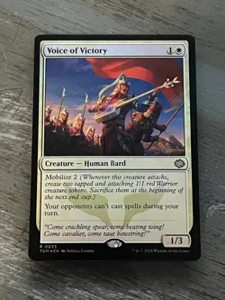 Voice of Victory - FOIL - Tarkir: Dragonstorm (TDM) - EN R 0033 - Image 1