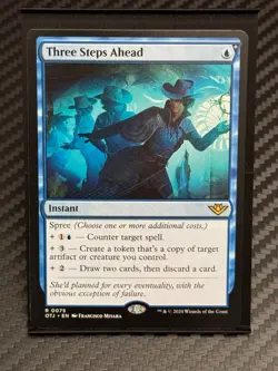 MTG - Three Steps Ahead Outlaws of Thunder Junction - OTJ 75 - Image 1